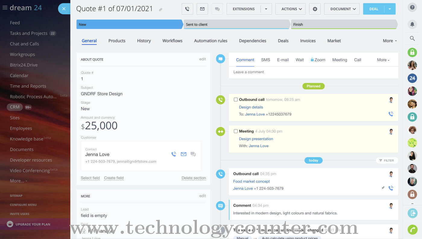 Bitrix24 Screenshots