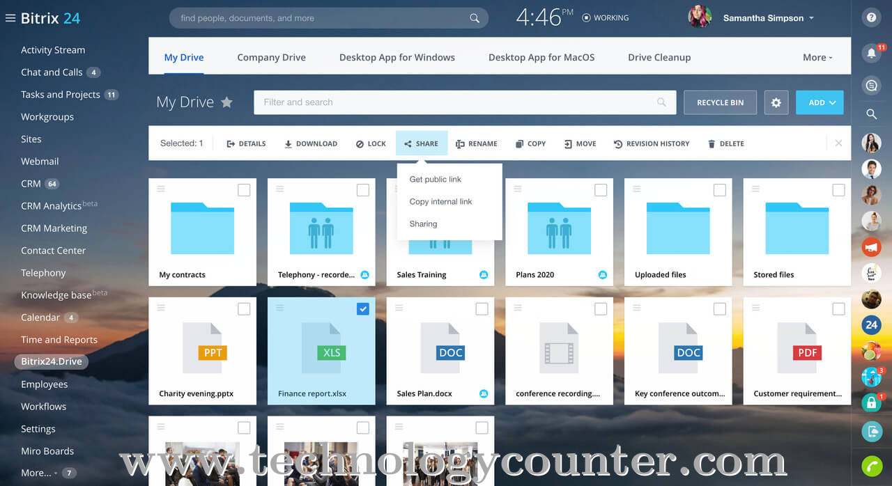 Bitrix24 Screenshots