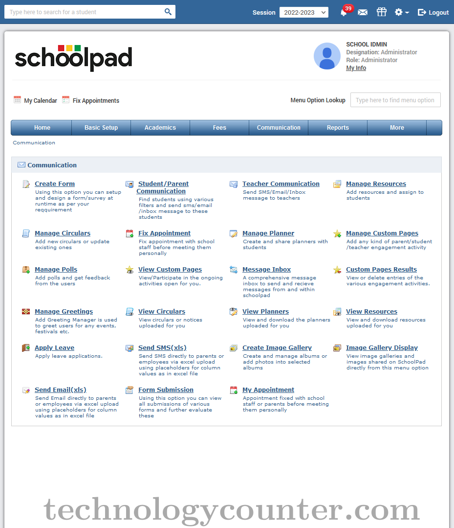 SchoolPad Screenshots