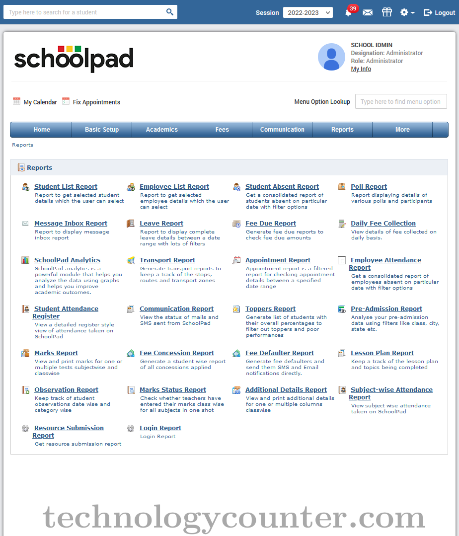 SchoolPad Screenshots