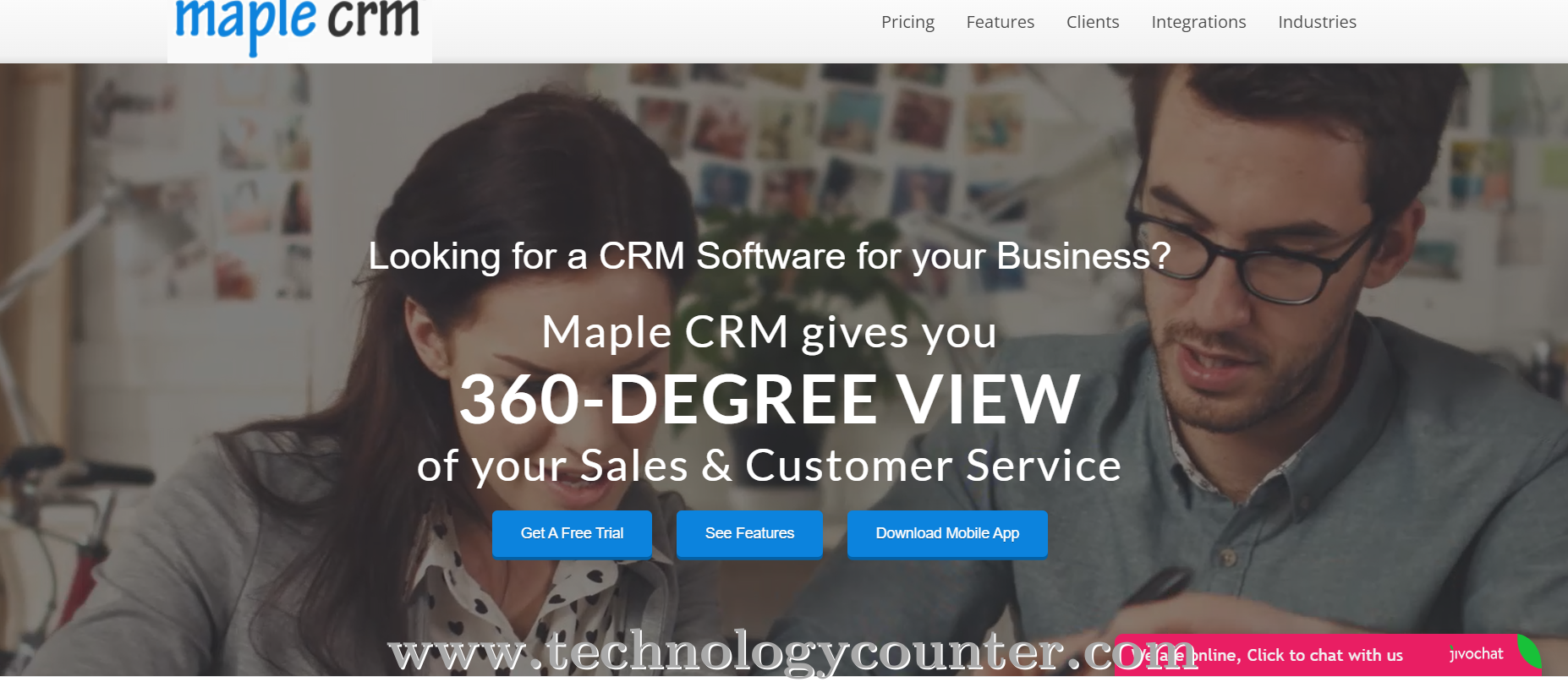 Maple CRM Screenshots