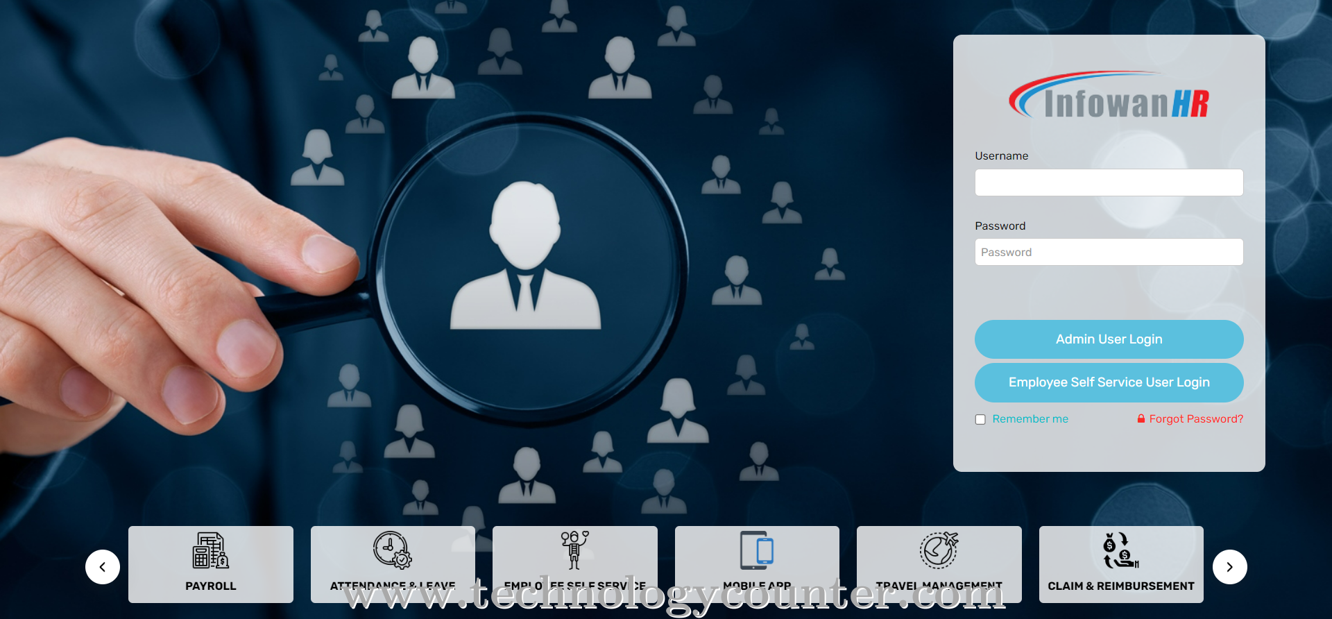 InfowanHR Screenshots