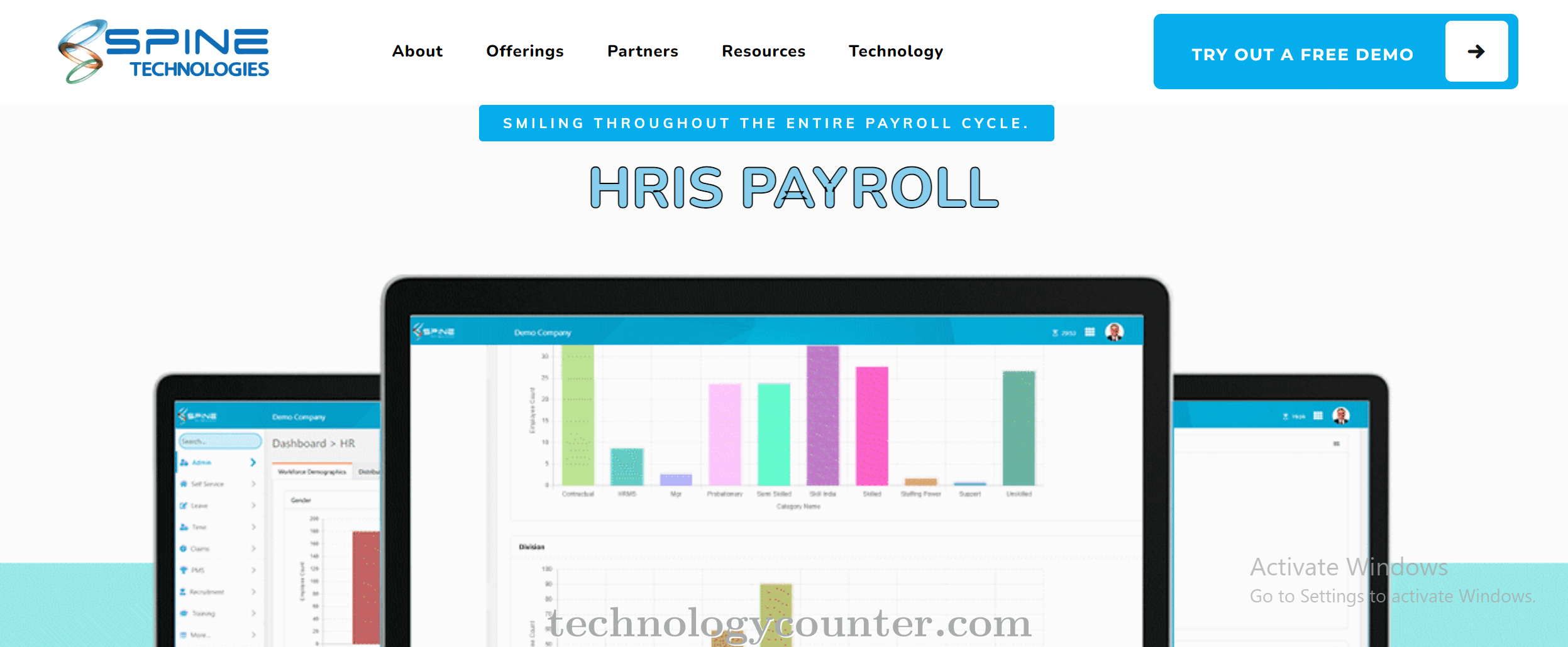 Spine HR Suite Screenshots