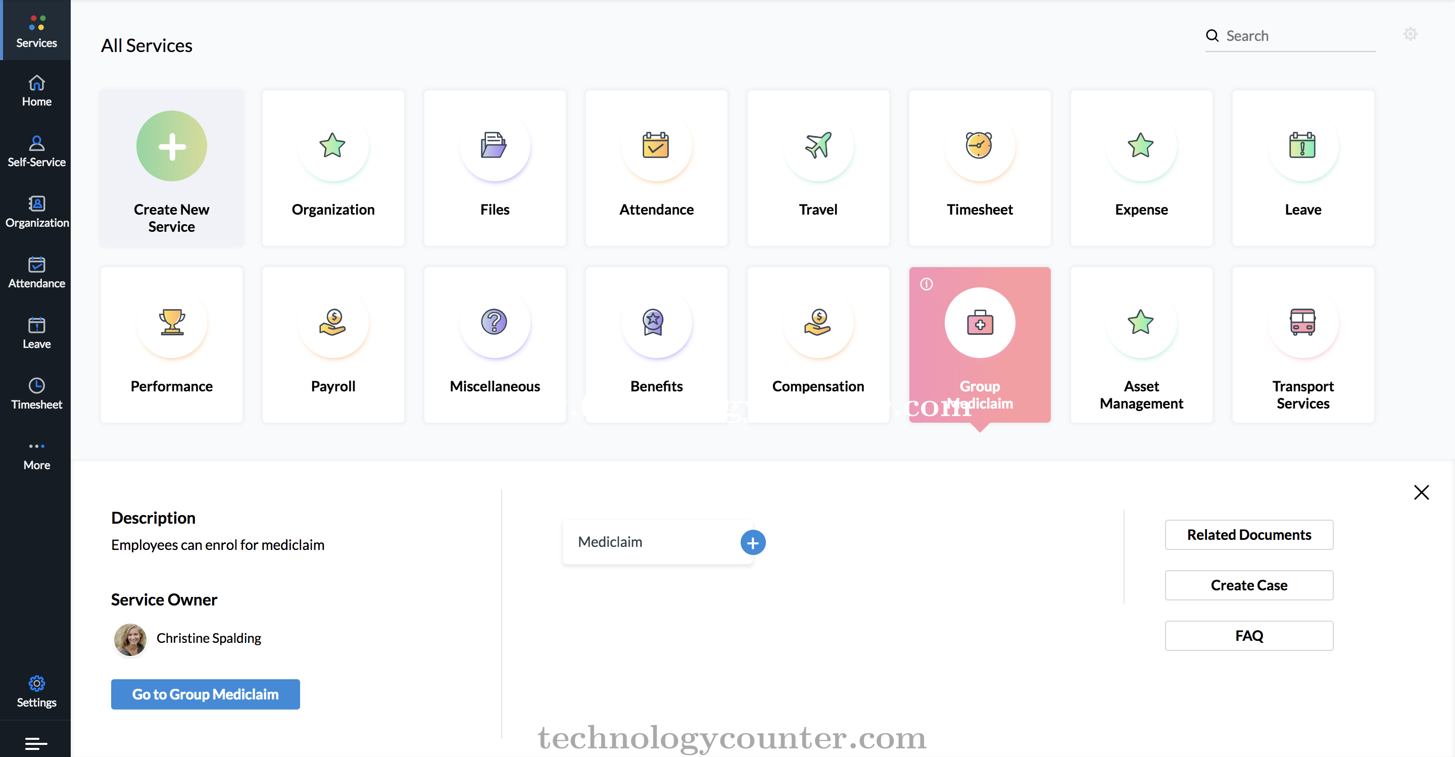 Zoho People Screenshots