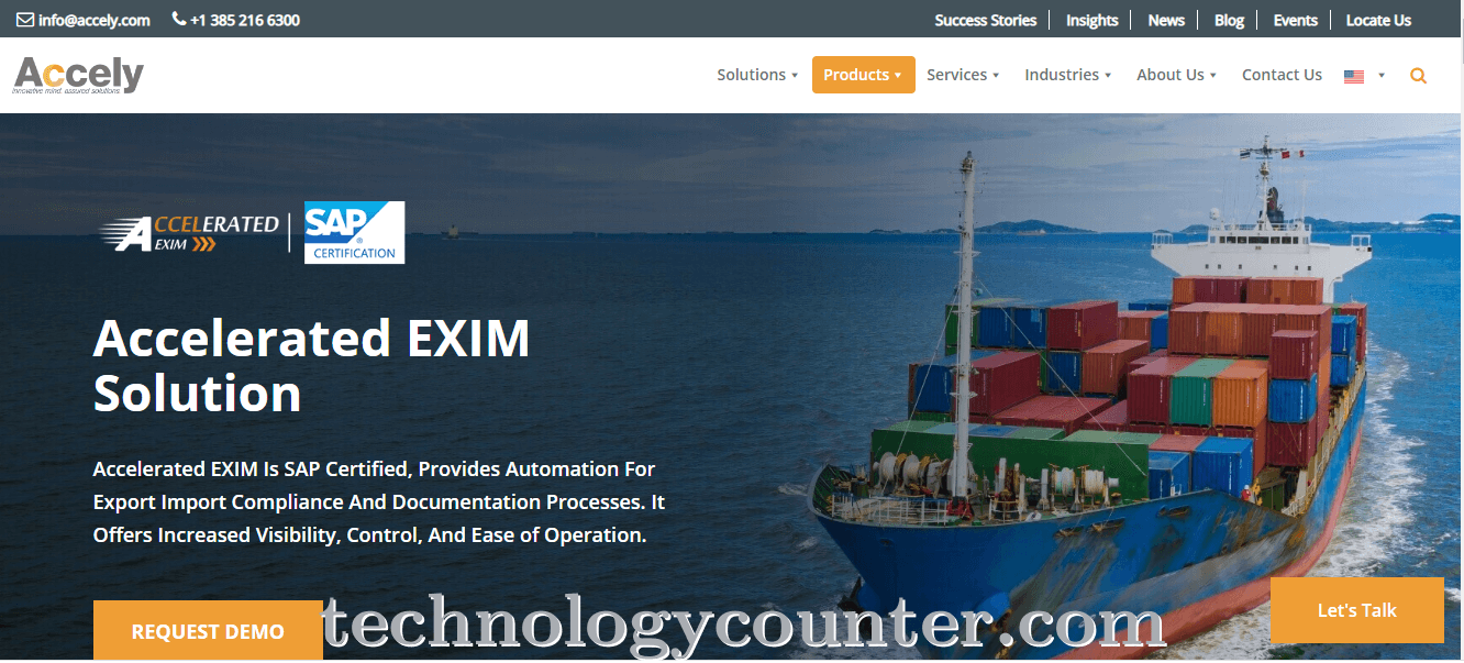 Accelerated EXIM Screenshots