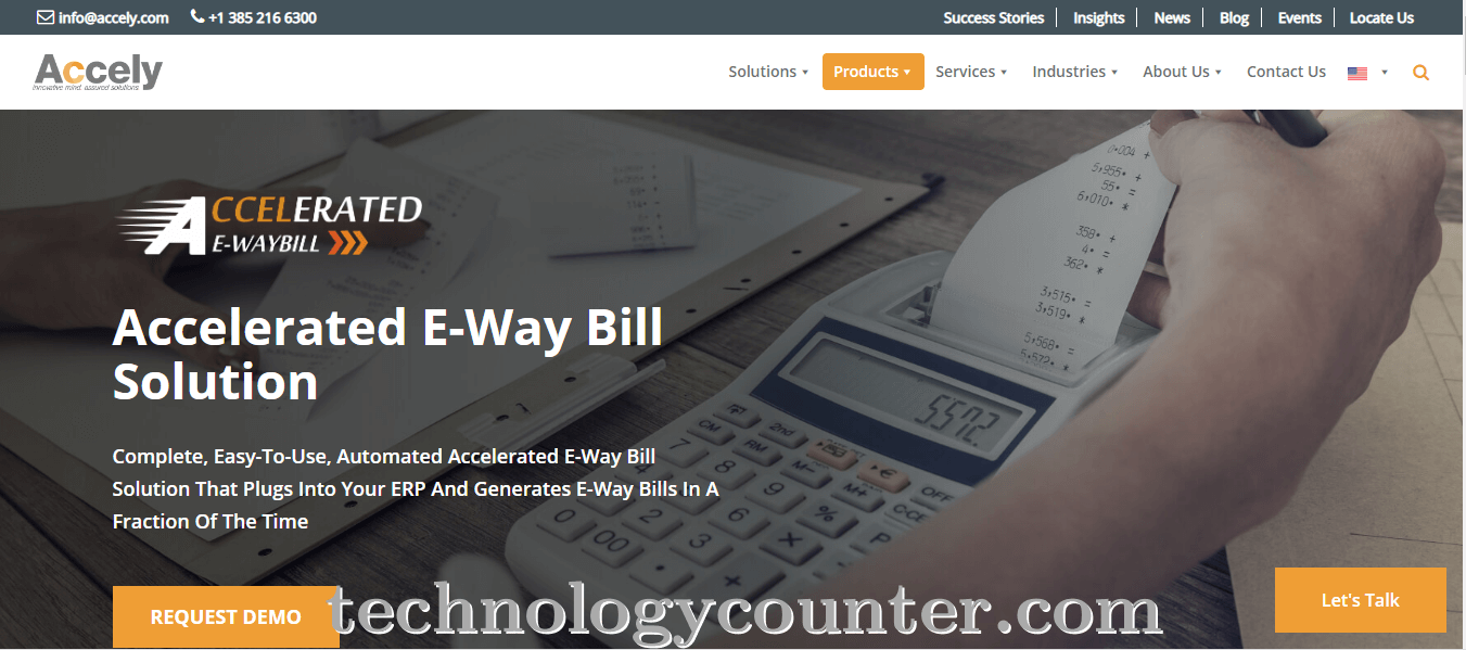 Accelerated E-Way Bill Screenshots