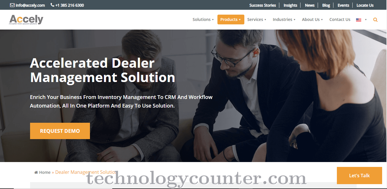 Accelerated Dealer Management Screenshots