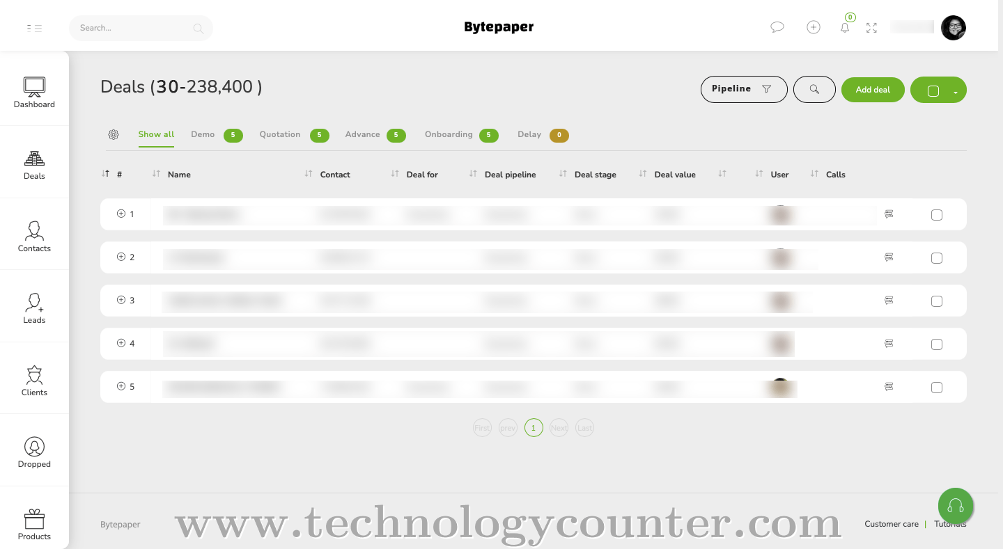 BYTEPAPER Screenshots