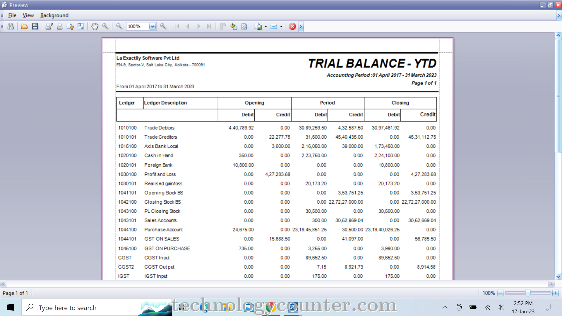 exactllyERP Screenshots