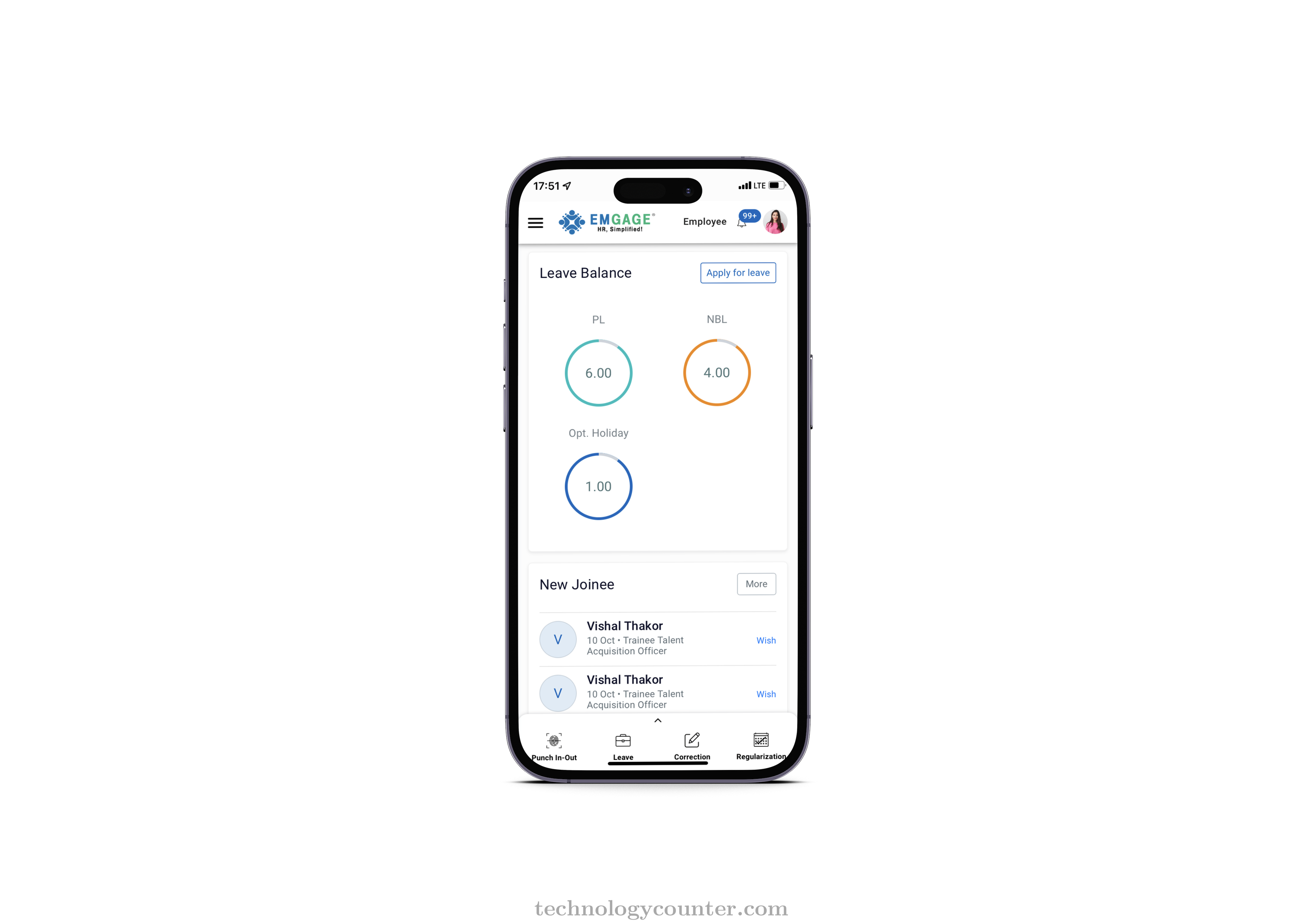 Emgage Screenshots