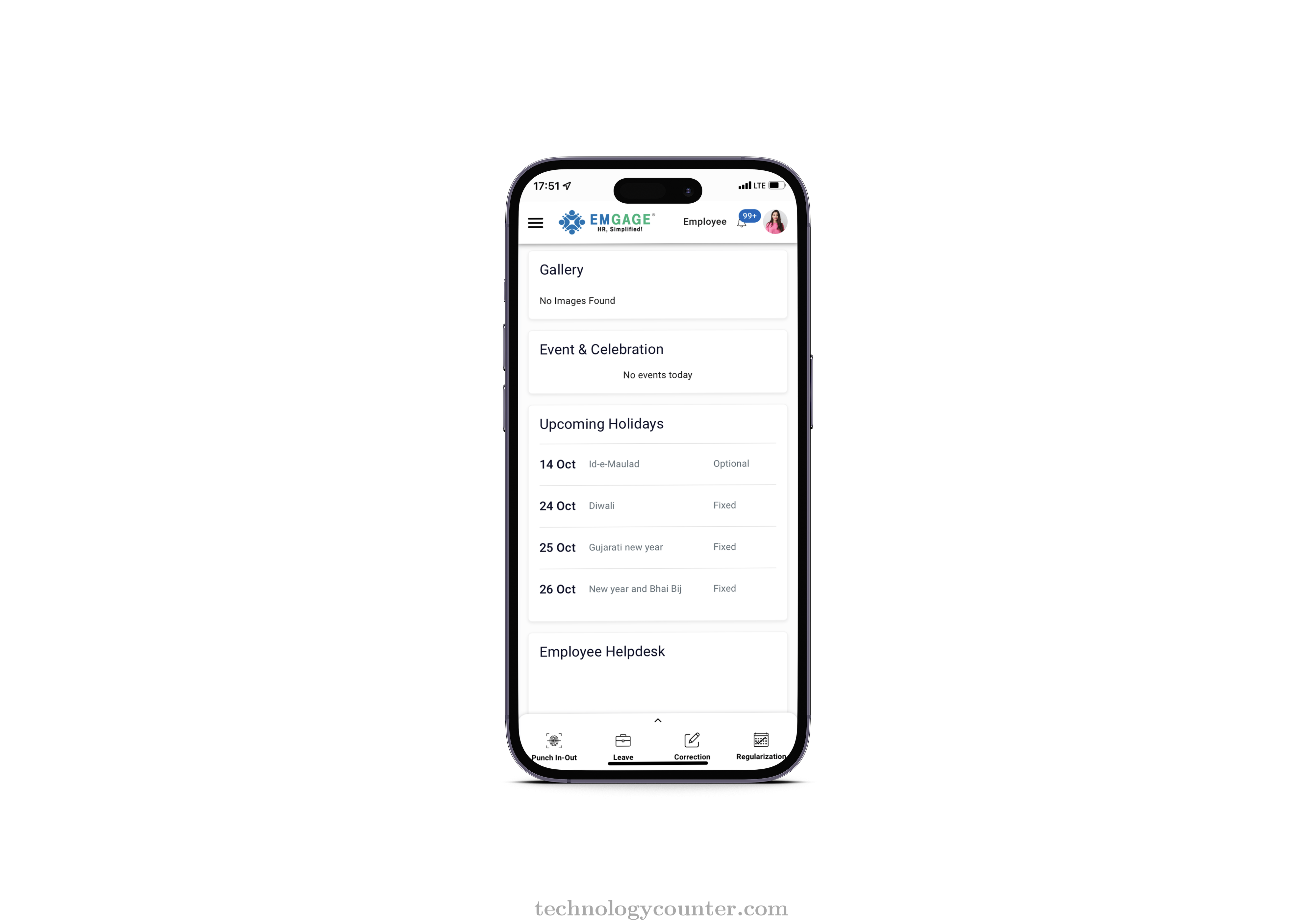 Emgage Screenshots