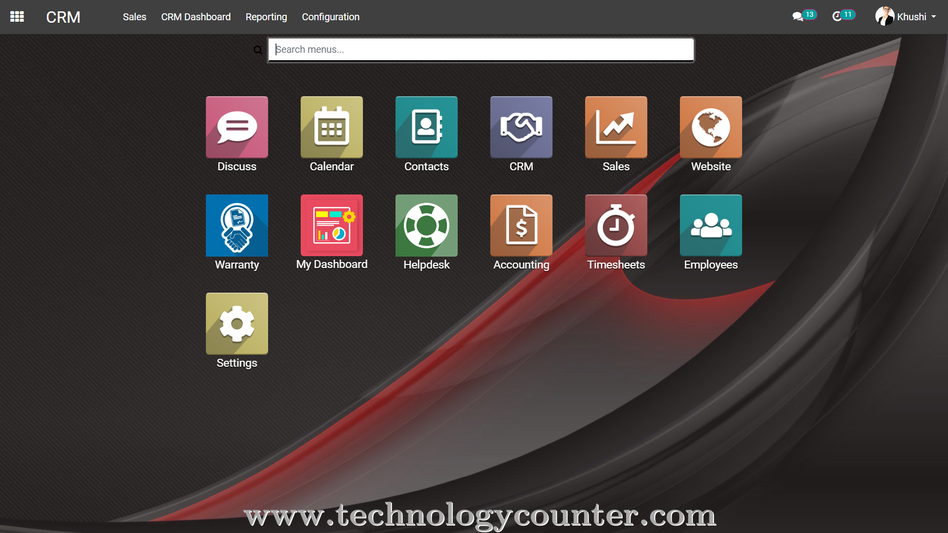 Teknovate Sales CRM Screenshots