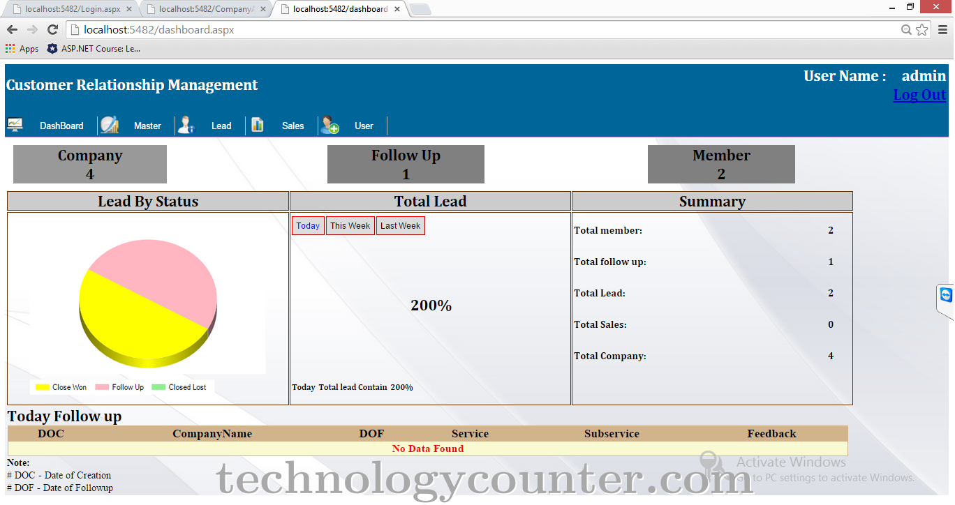 Kaem ERP Screenshots