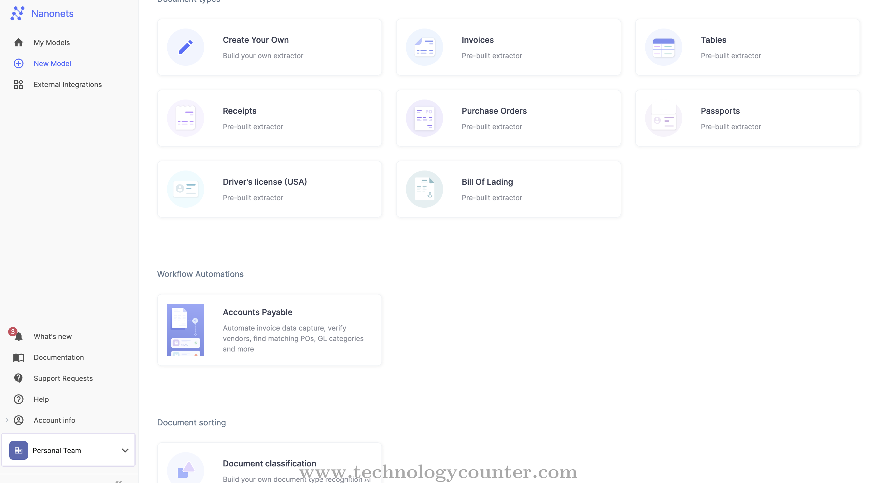 Nanonets Screenshots