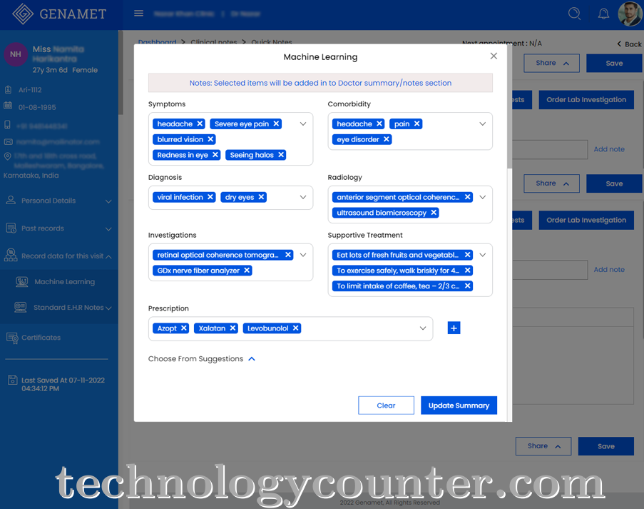 Genamet Screenshots