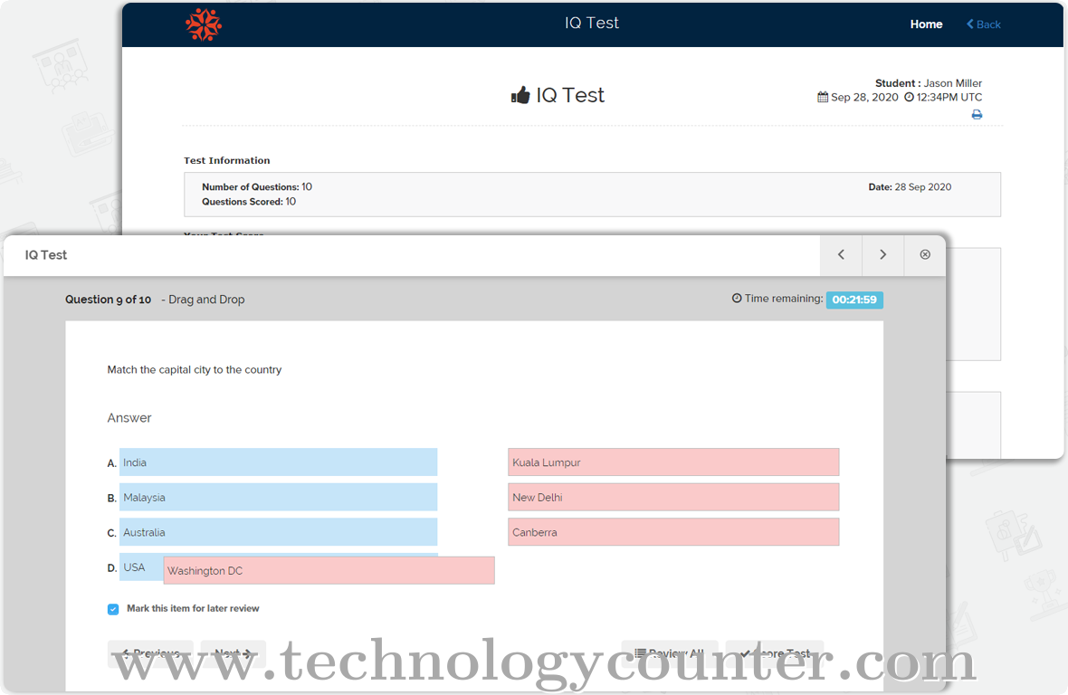 BrainCert Screenshots