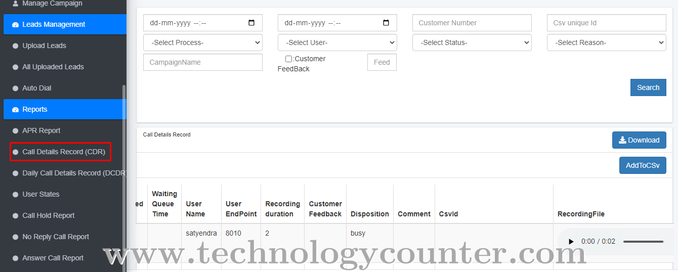 VS Dialer Screenshots
