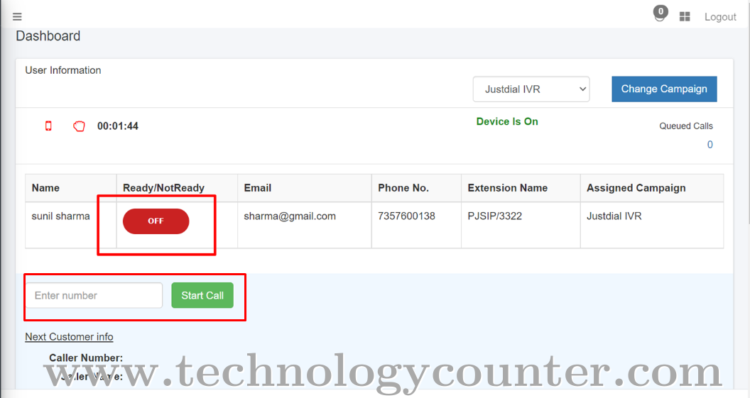 VS Dialer Screenshots
