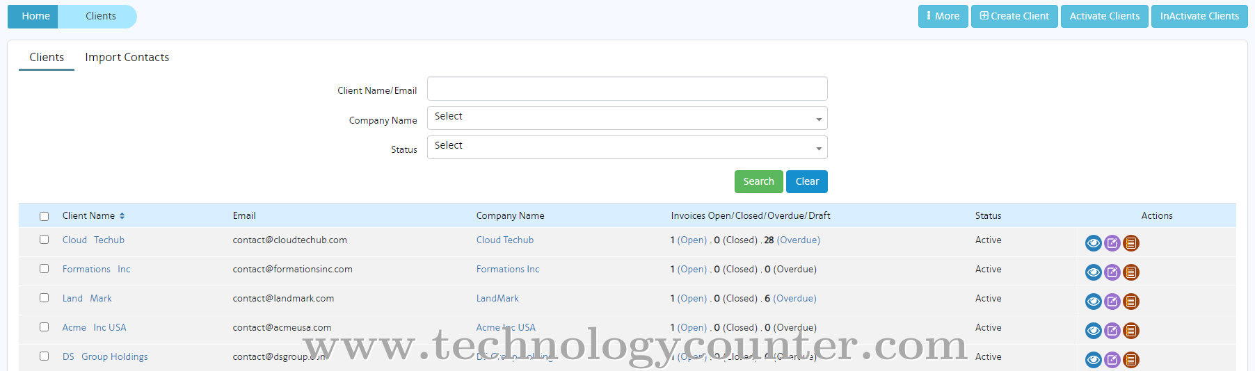 SutiInvoice Screenshots