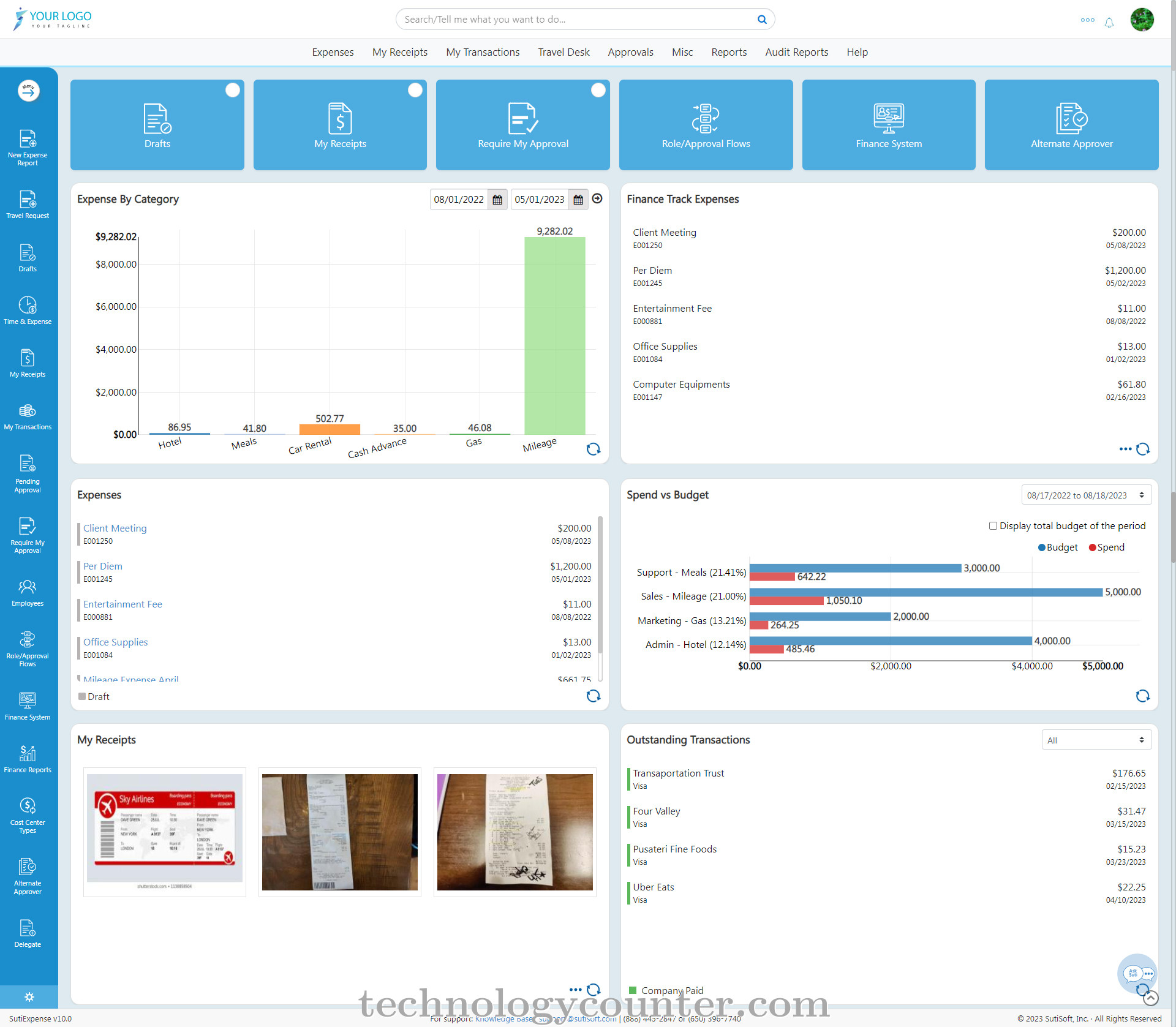 SutiExpense Screenshots