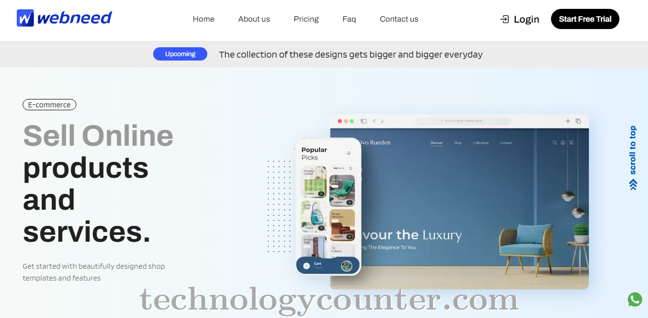 Webneed Screenshots