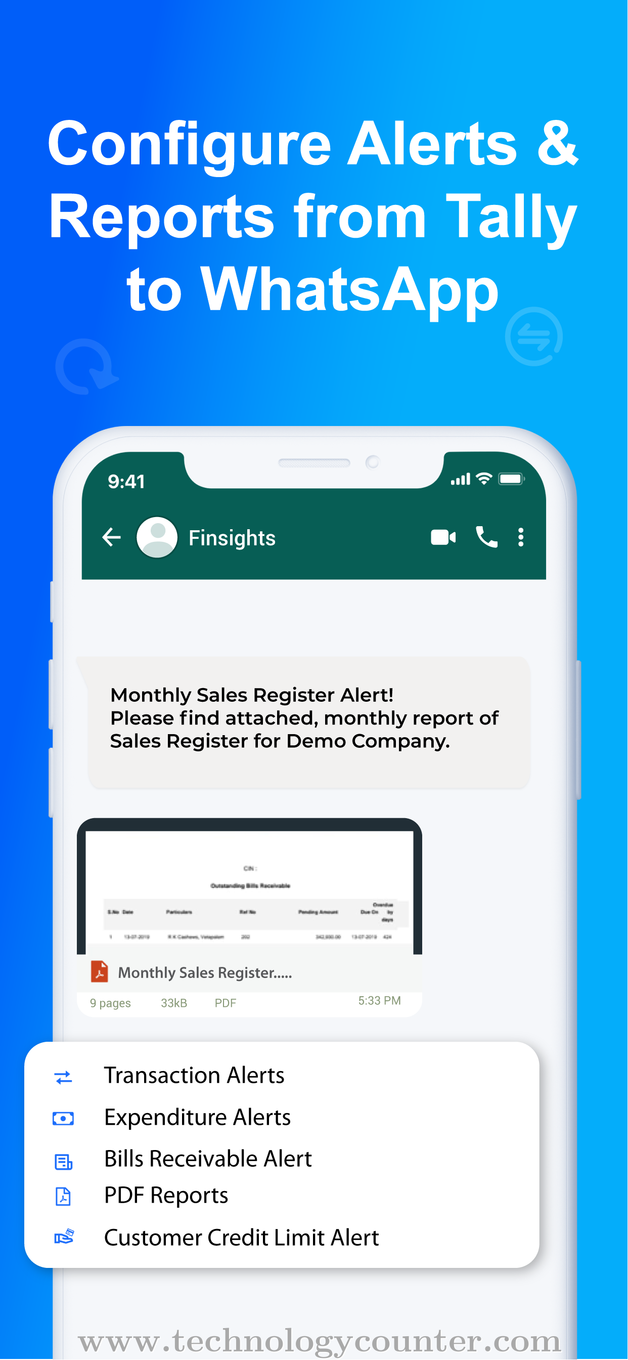 Finsights Screenshots