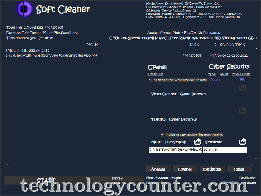 Soft Cleaner Screenshots