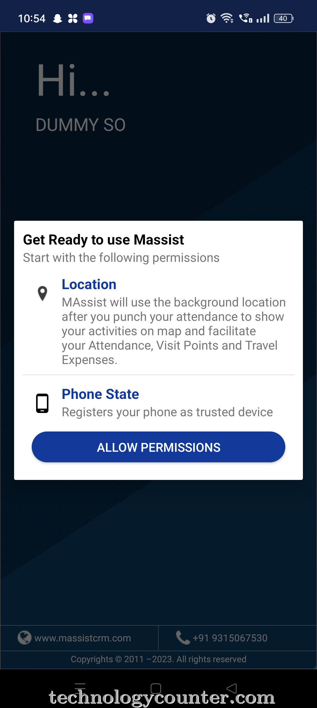 MAssist Screenshots