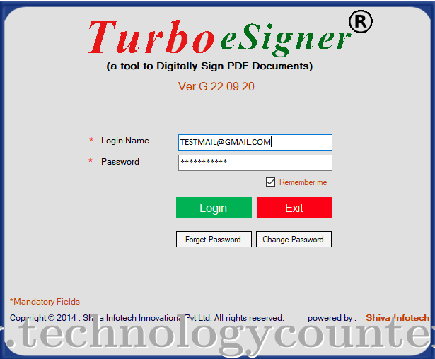 Turbo eSigner Screenshots
