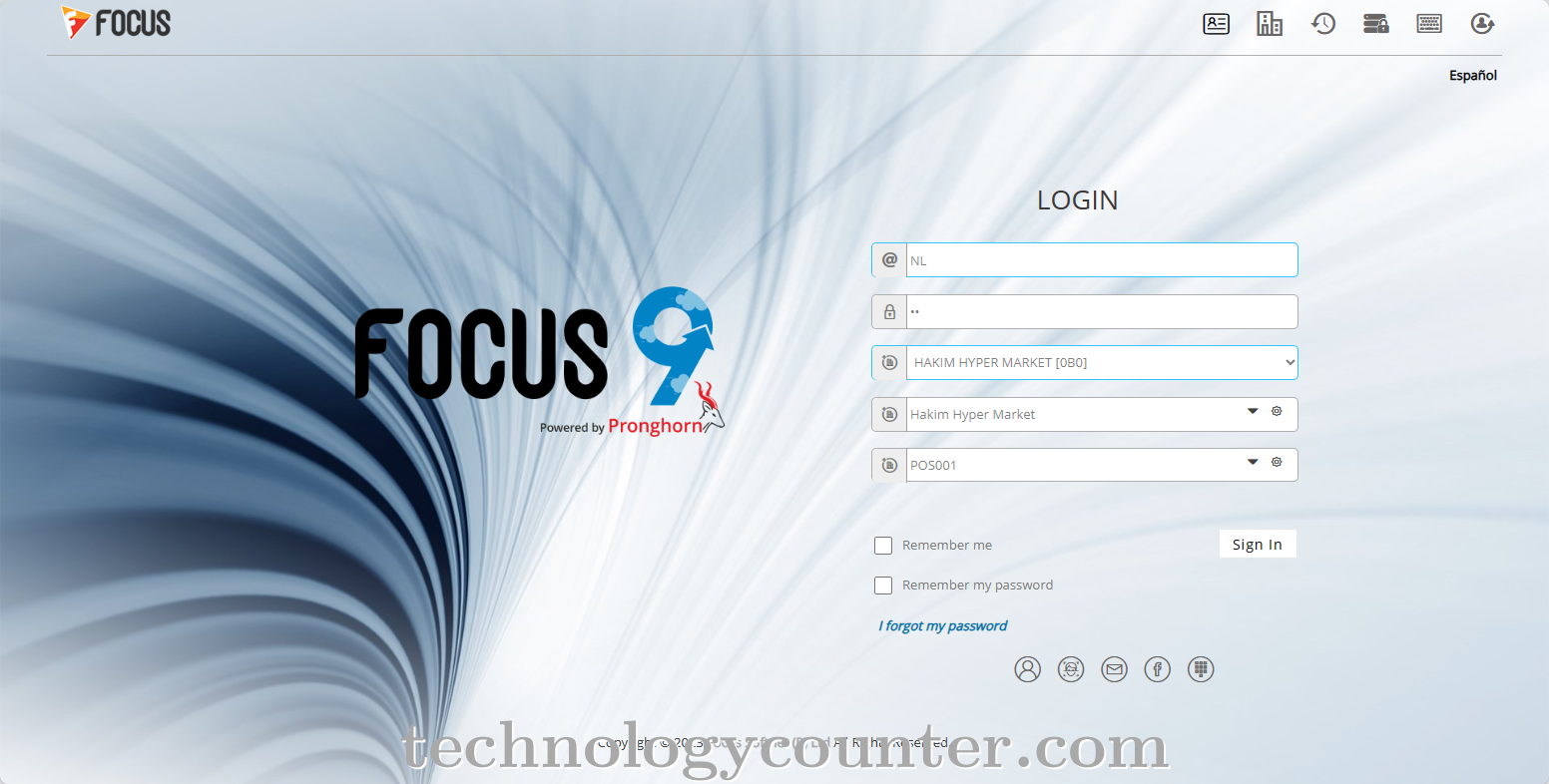 Focus POS Screenshots