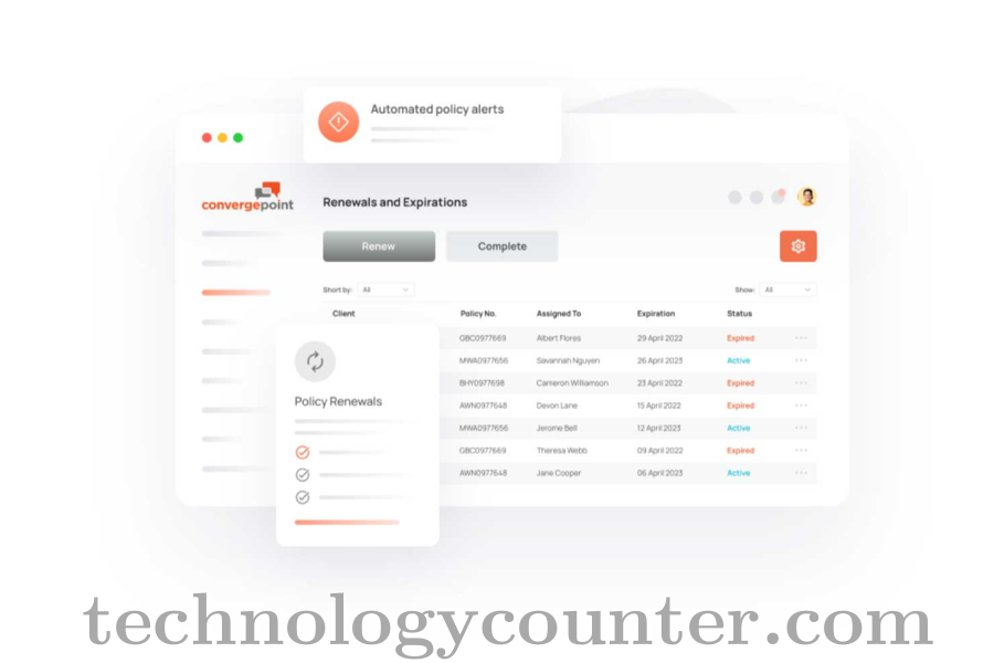 ConvergePoint Policy Management Screenshots