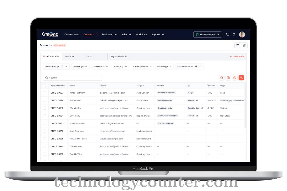 CrmOne Screenshots