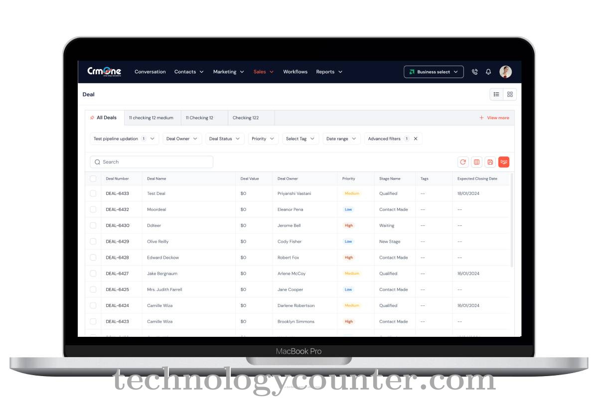 CrmOne Screenshots
