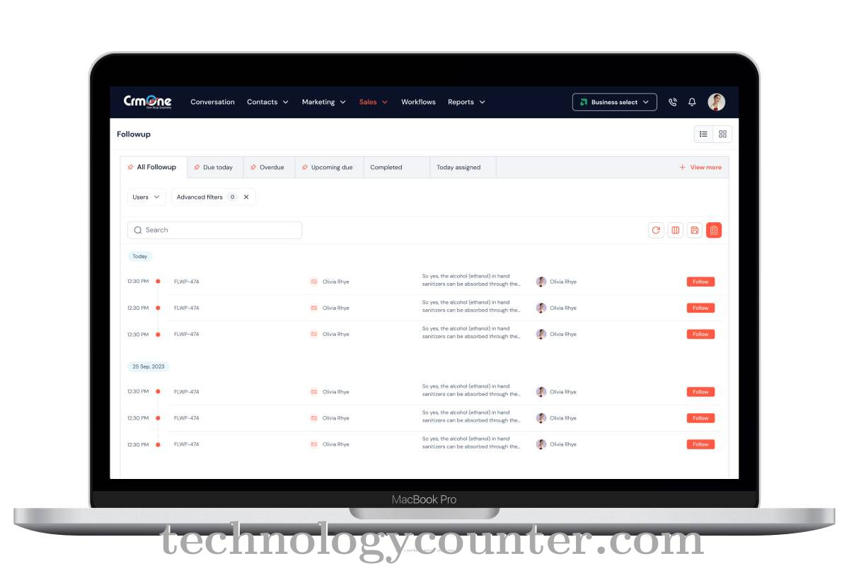 CrmOne Screenshots