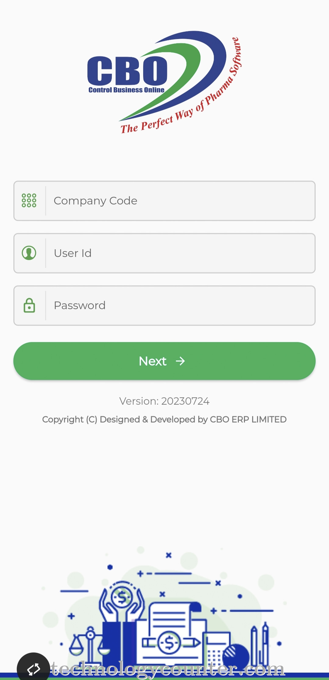 CBO ERP Screenshots