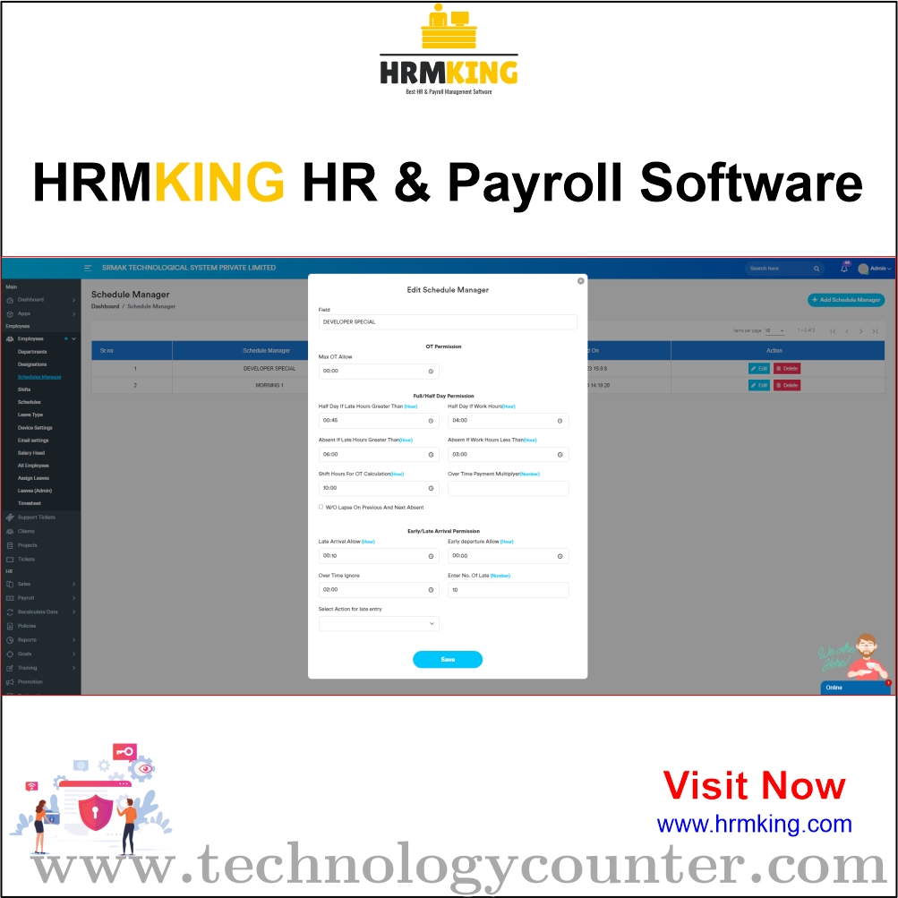 HRM King Screenshots