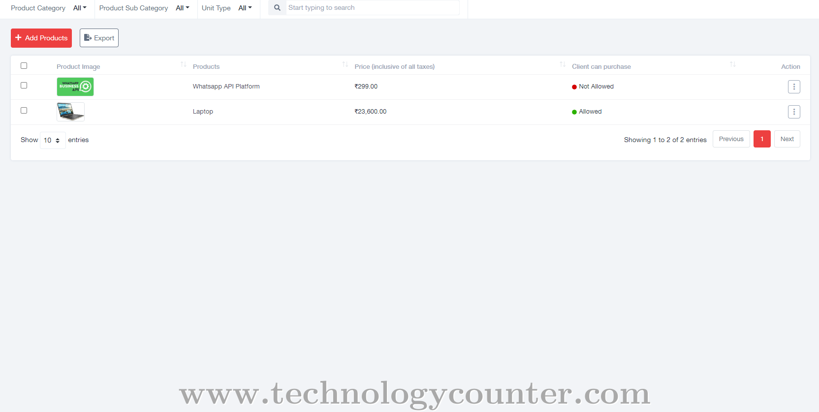 CRMSOFTWARE Tech Screenshots