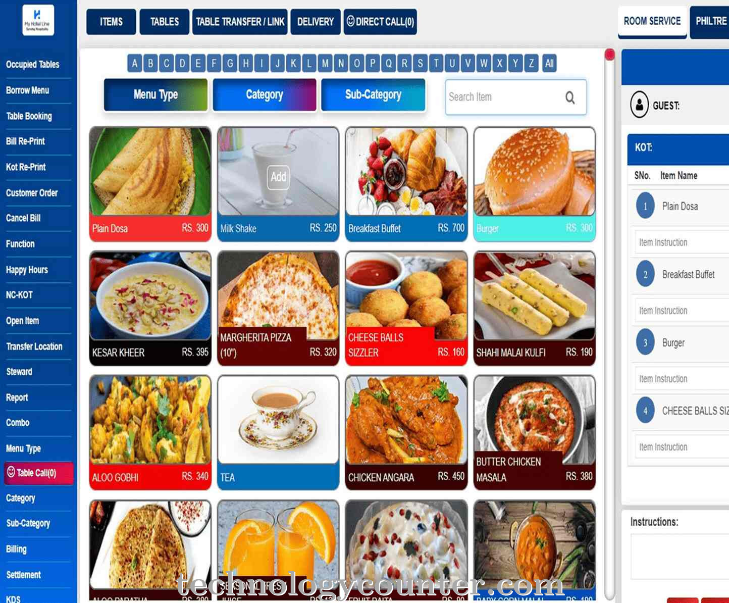 MyHotelLine PMS Screenshots