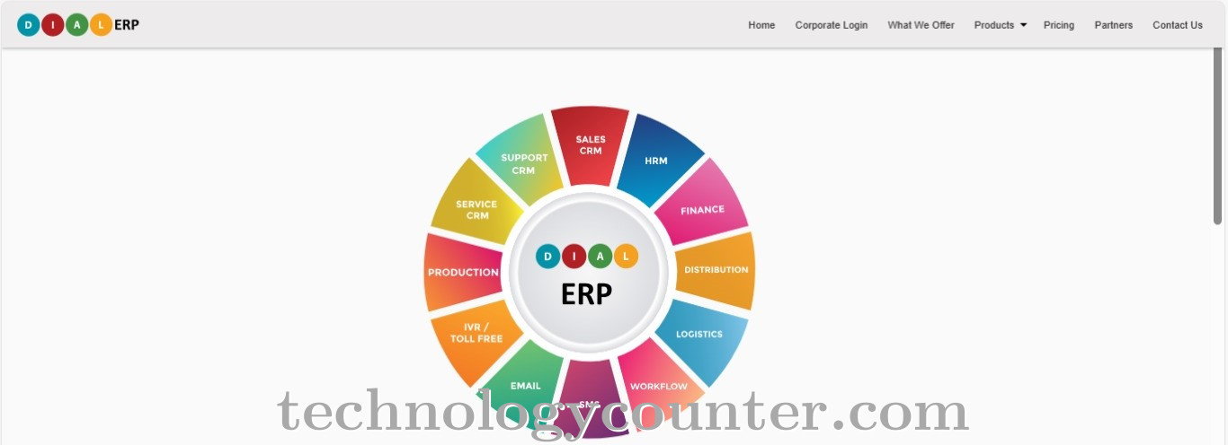 DIAL ERP Screenshots