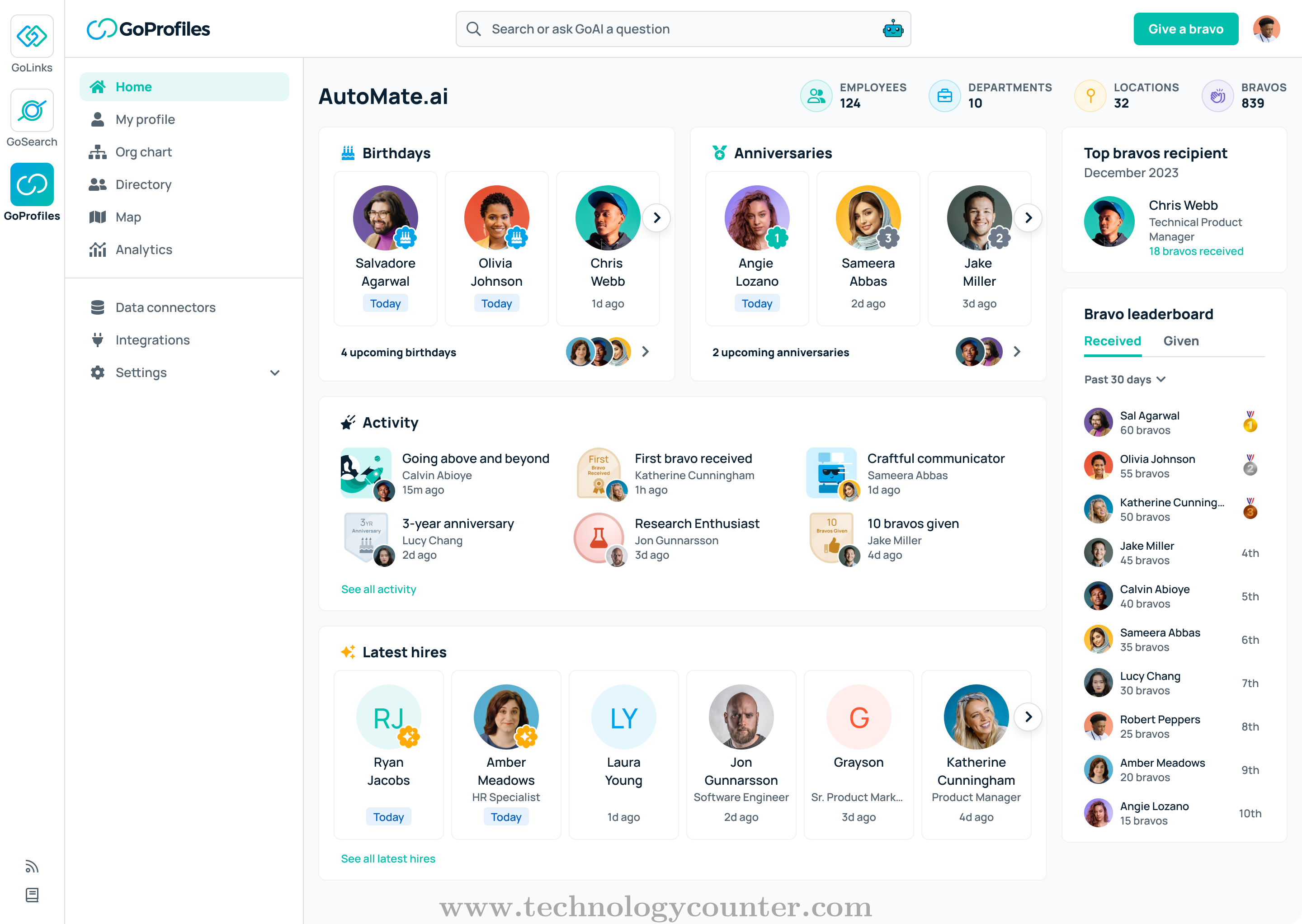 GoProfiles Screenshots