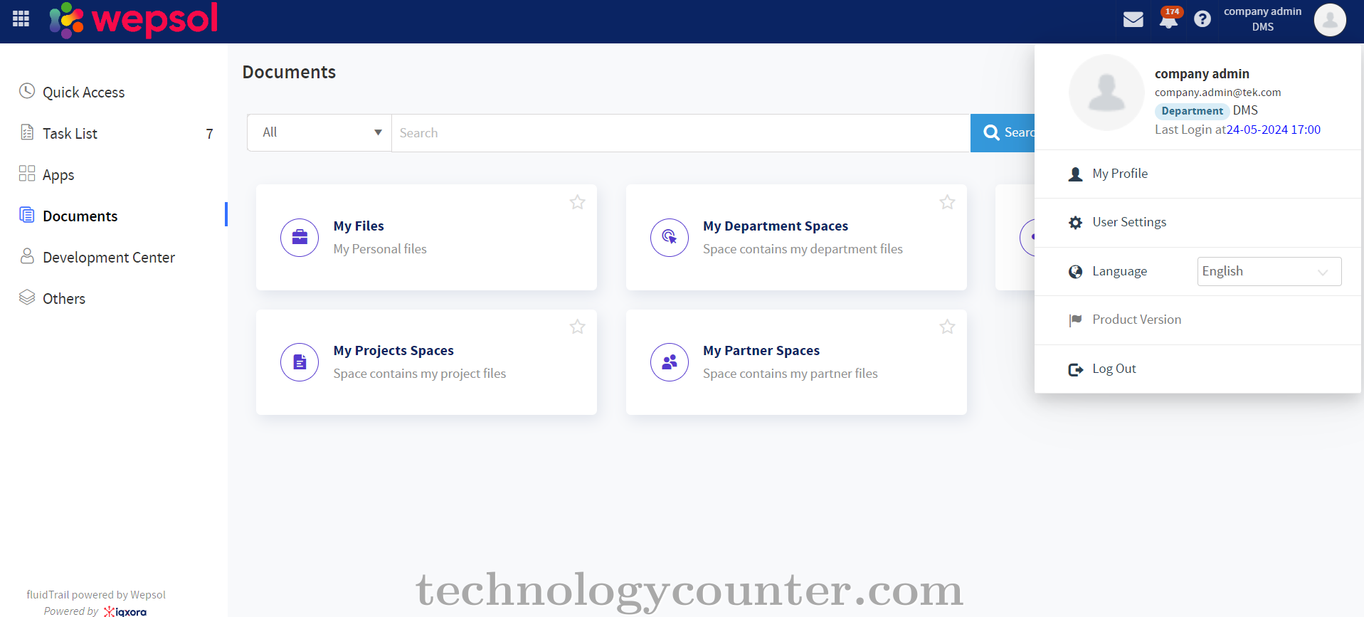 fluidTrail Screenshots