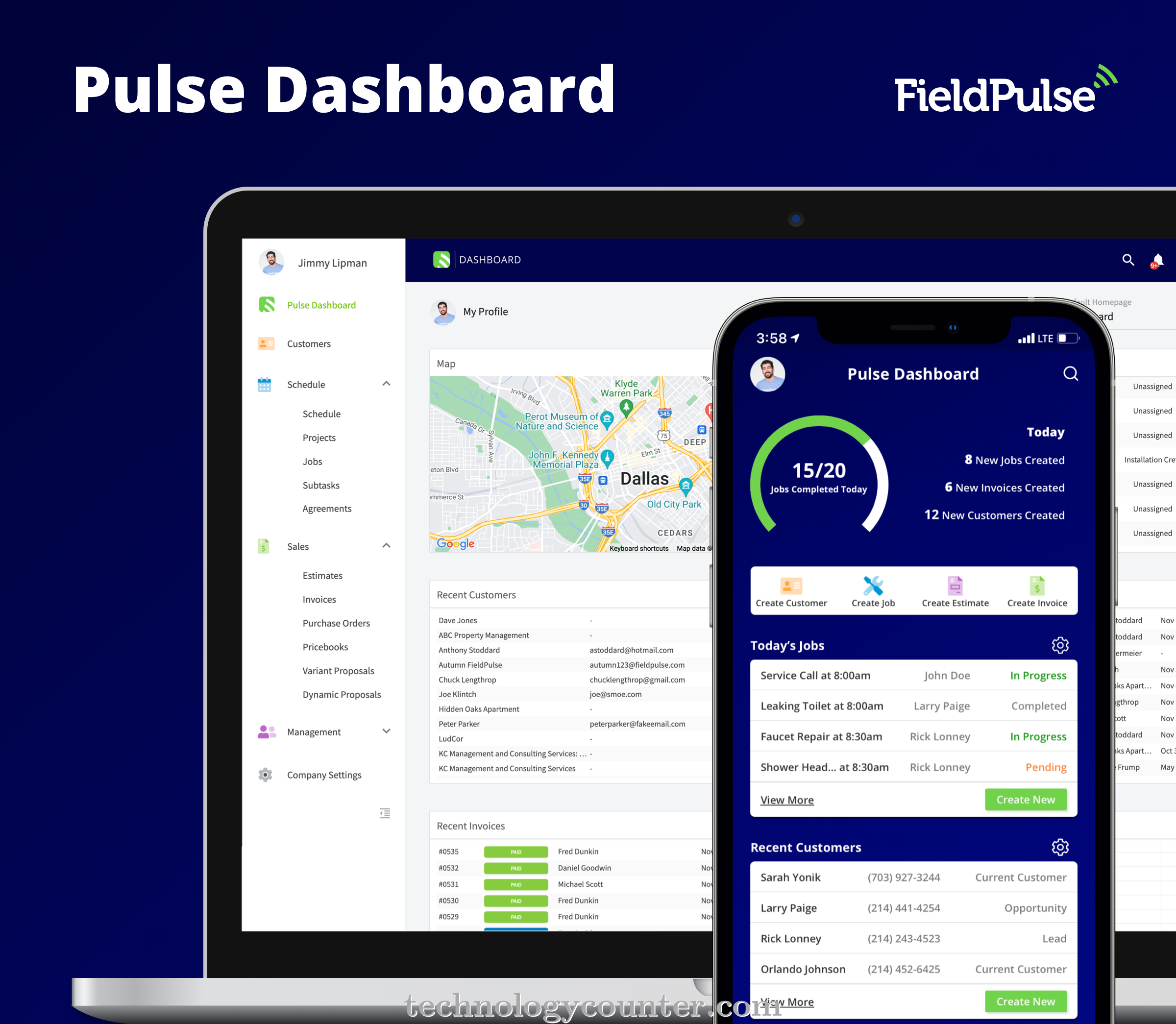 FieldPulse Screenshots
