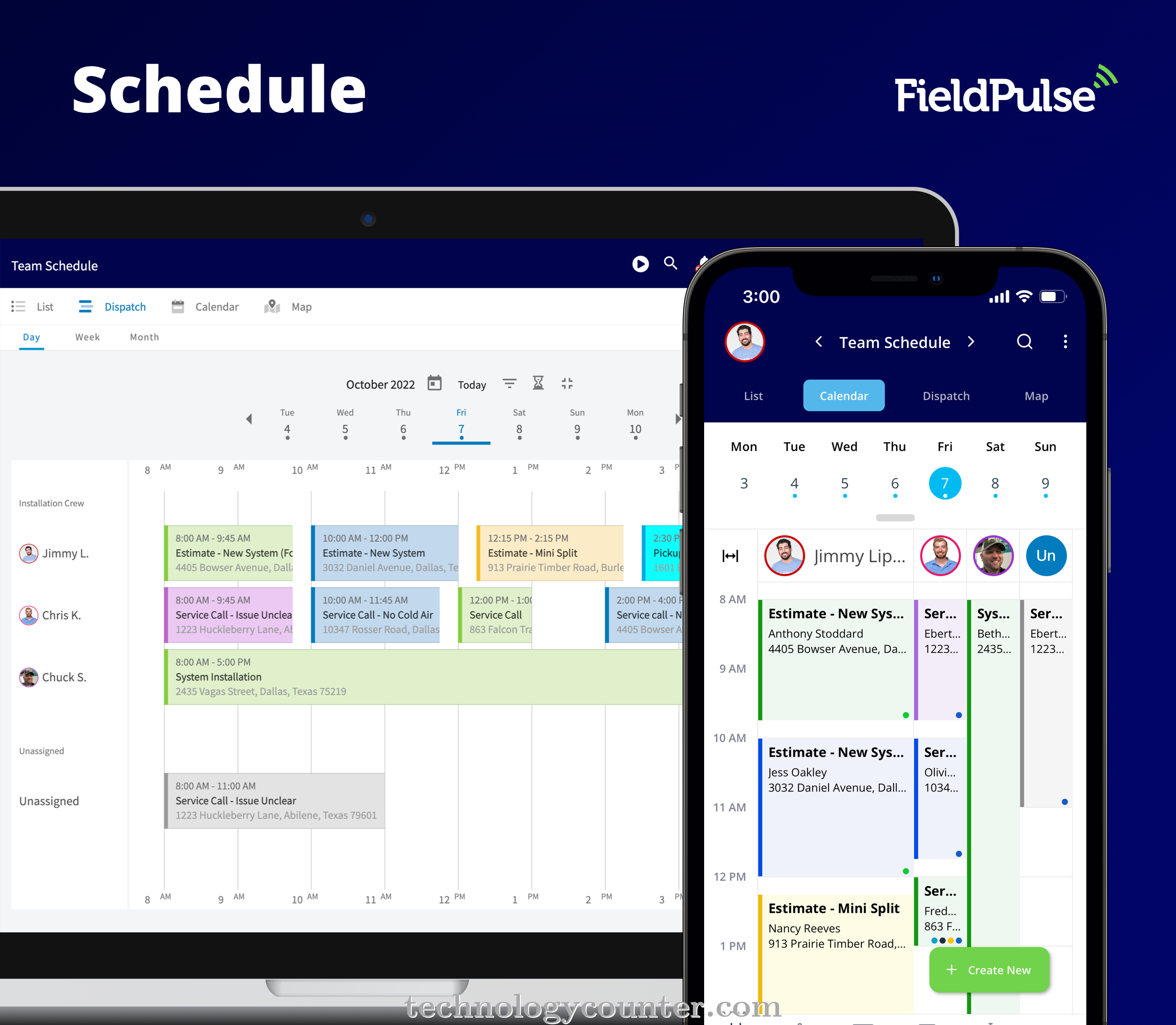 FieldPulse Screenshots
