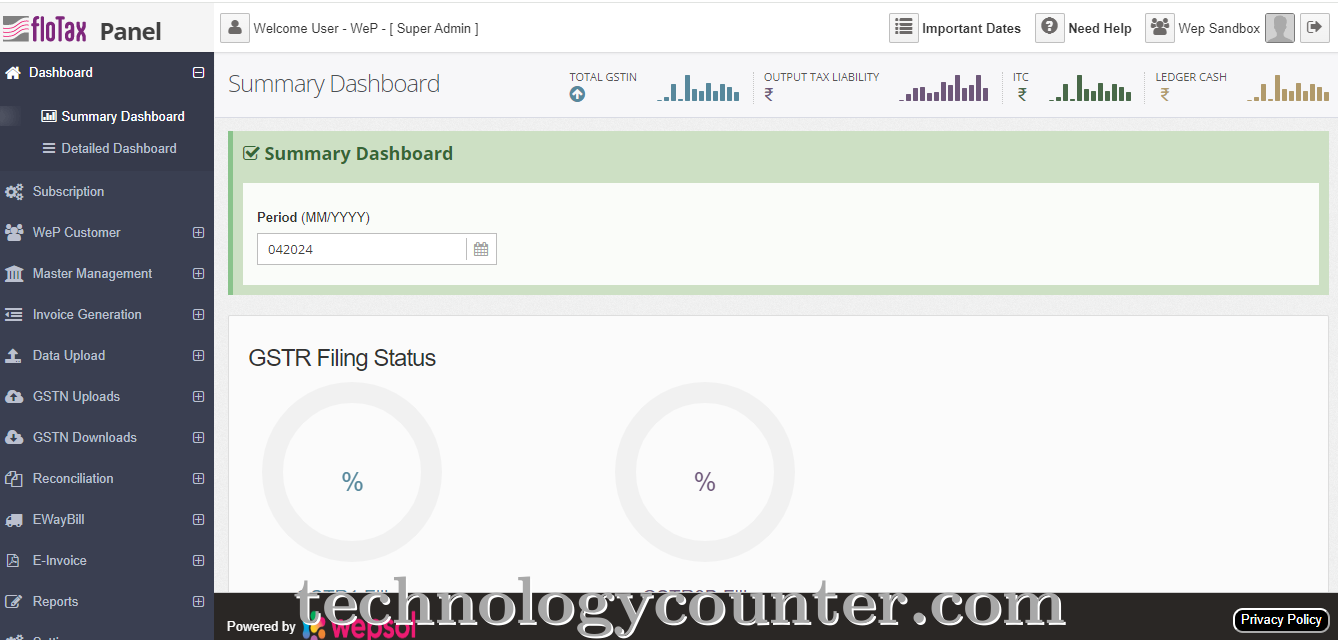 floTax Screenshots