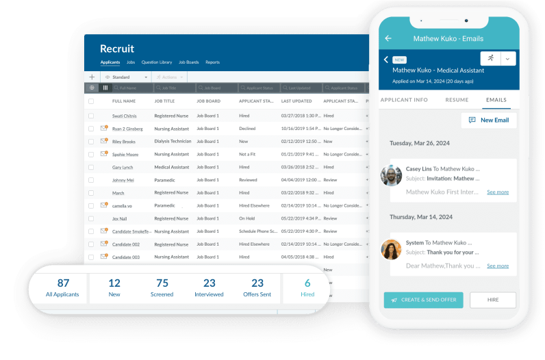 HR Cloud Screenshots