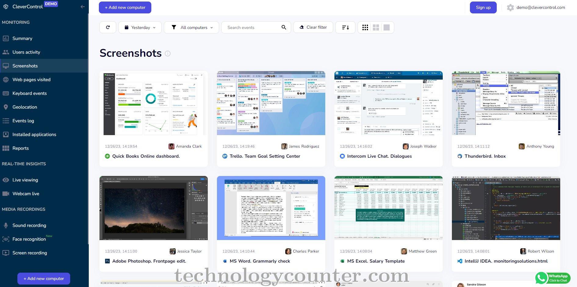 CleverControl Screenshots