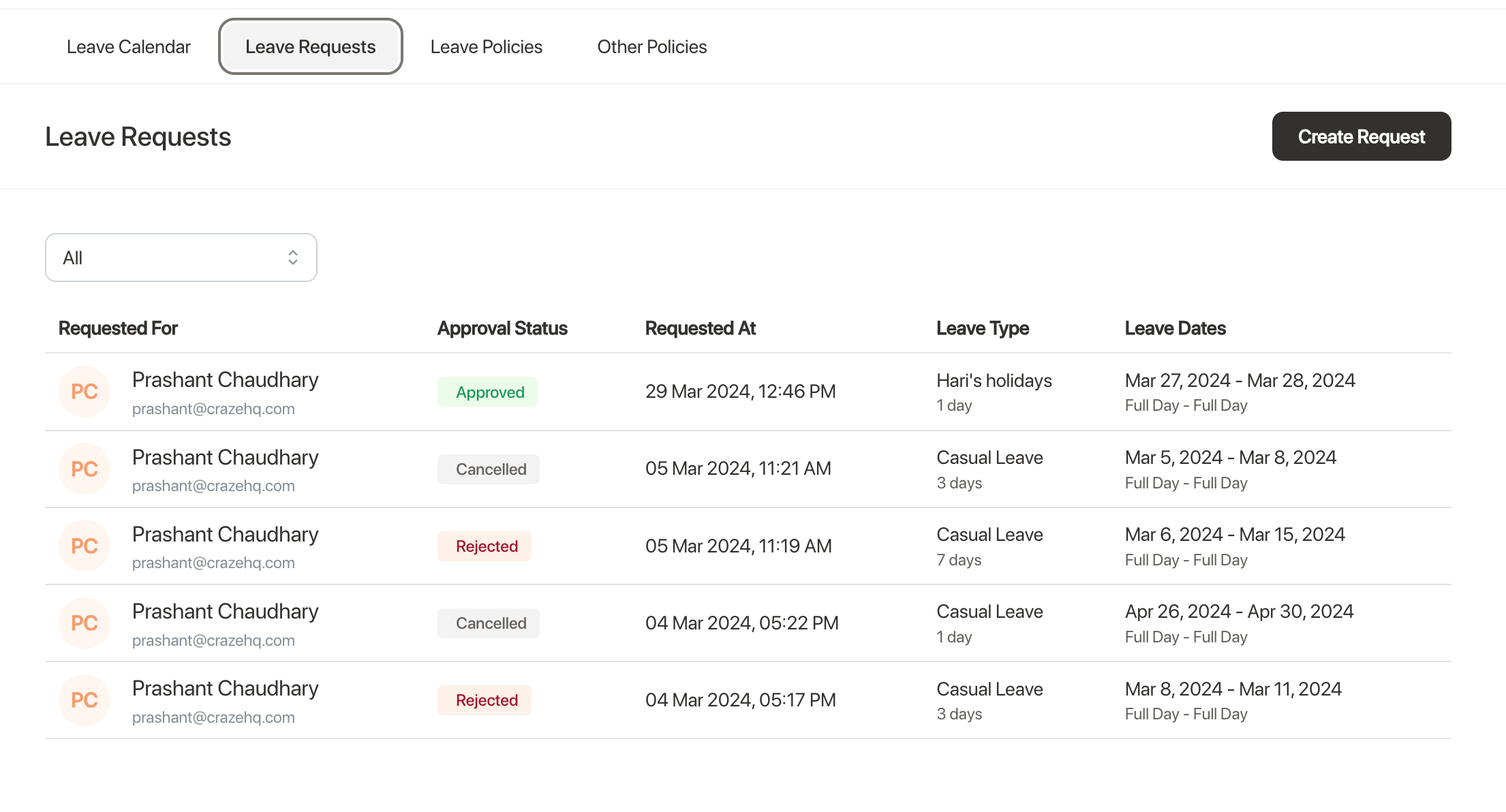 Craze Leaves Screenshots