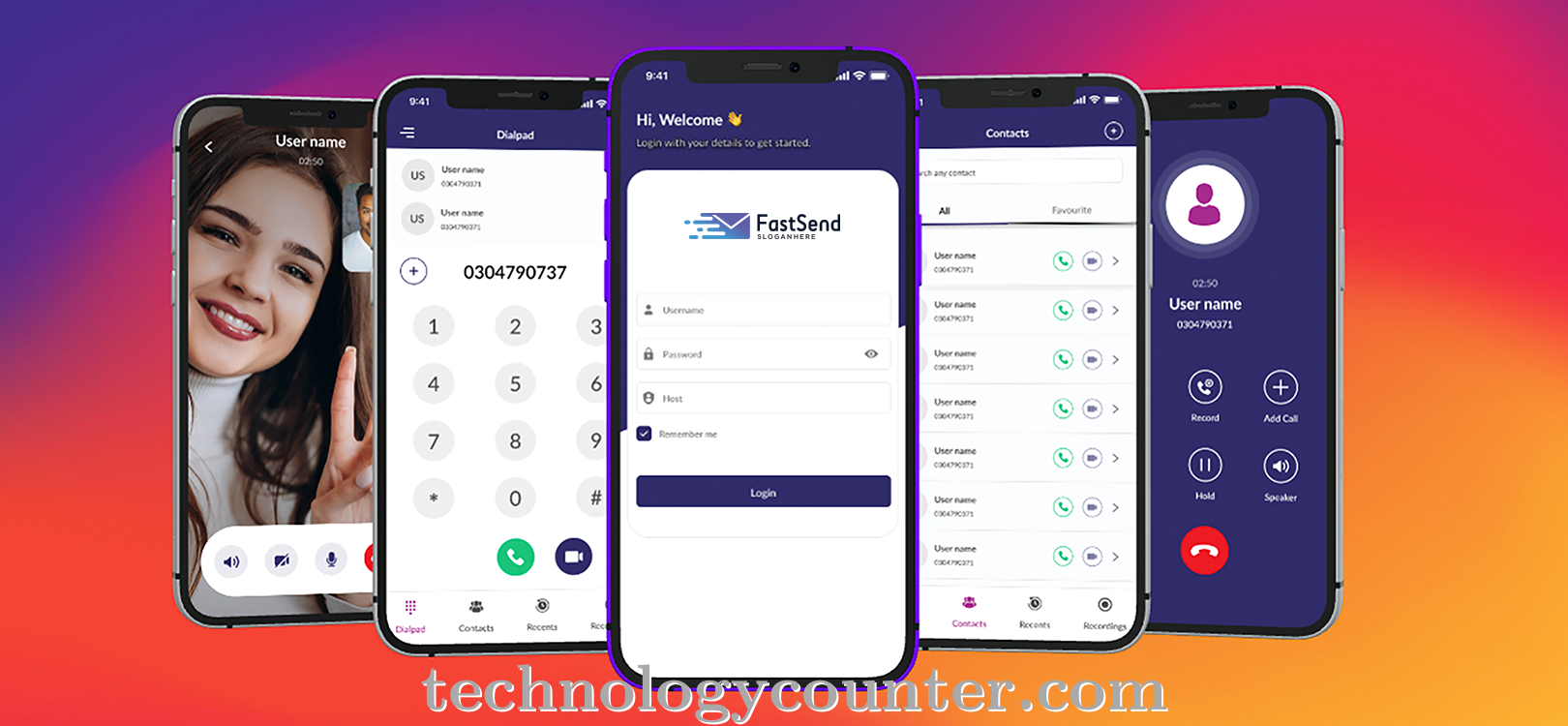 Fonimo VoIP Softphone Screenshots