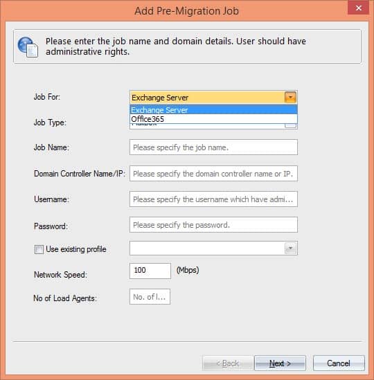 Kernel Migration for Exchange Screenshots