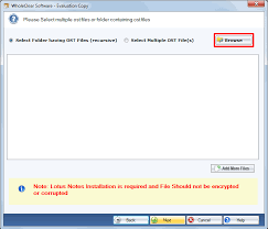 WholeClear OST To PST Converter Screenshots